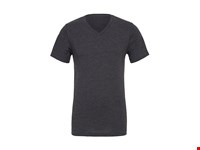 Canvas - Unisex Heather CVC Short Sleeve V-Neck Tee