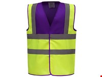YOKO - Hi-Vis 2 Bands & Braces Waistcoat