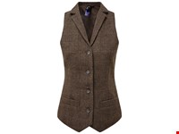 Premier Workwear - Women´s Herringbone Waistcoat