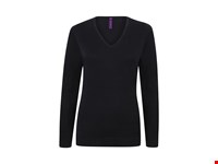Henbury - Ladies´ Lightweight V-Neck Jumper