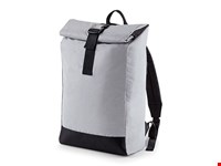 BagBase - Reflective Roll-Top Backpack
