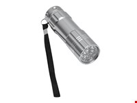 Robuust uitgevoerde LED zaklamp van metaal POWERFUL