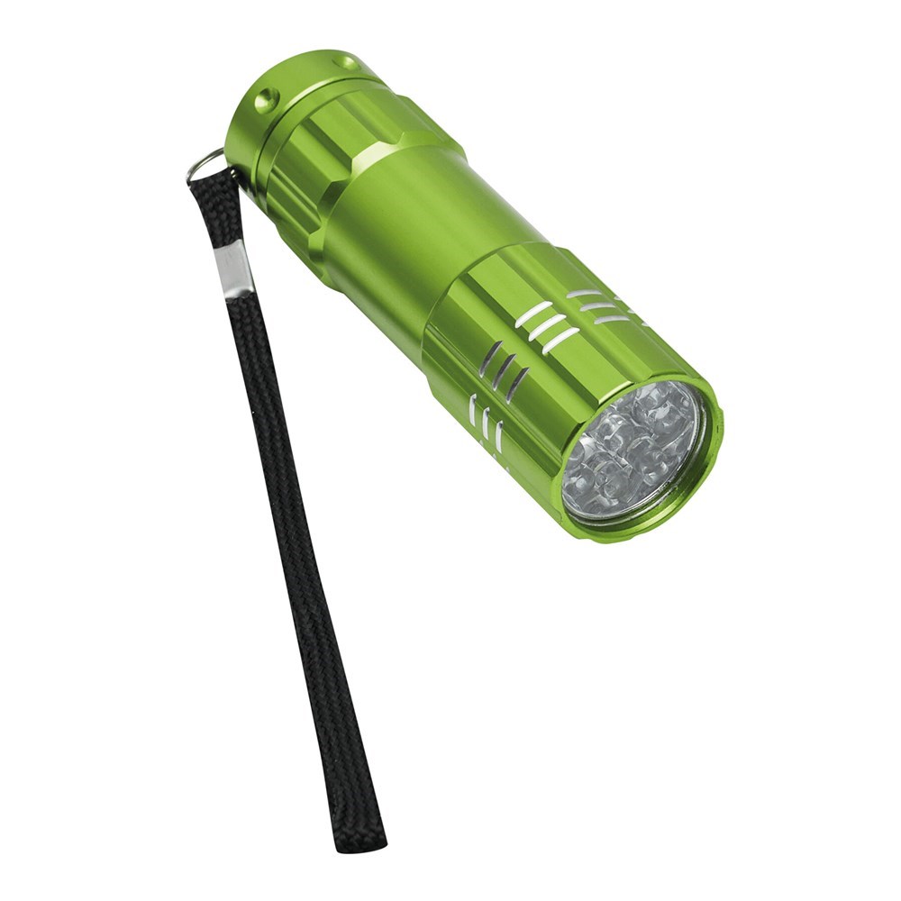 Robuust uitgevoerde LED zaklamp van metaal POWERFUL