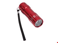 Robuust uitgevoerde LED zaklamp van metaal POWERFUL