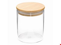 Glazen voorraadpot ECO STORAGE S, kruiden enz., inhoud ca. 450 ml.