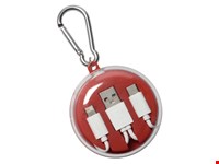 In-ear hoofdtelefoon met universele laadkabel