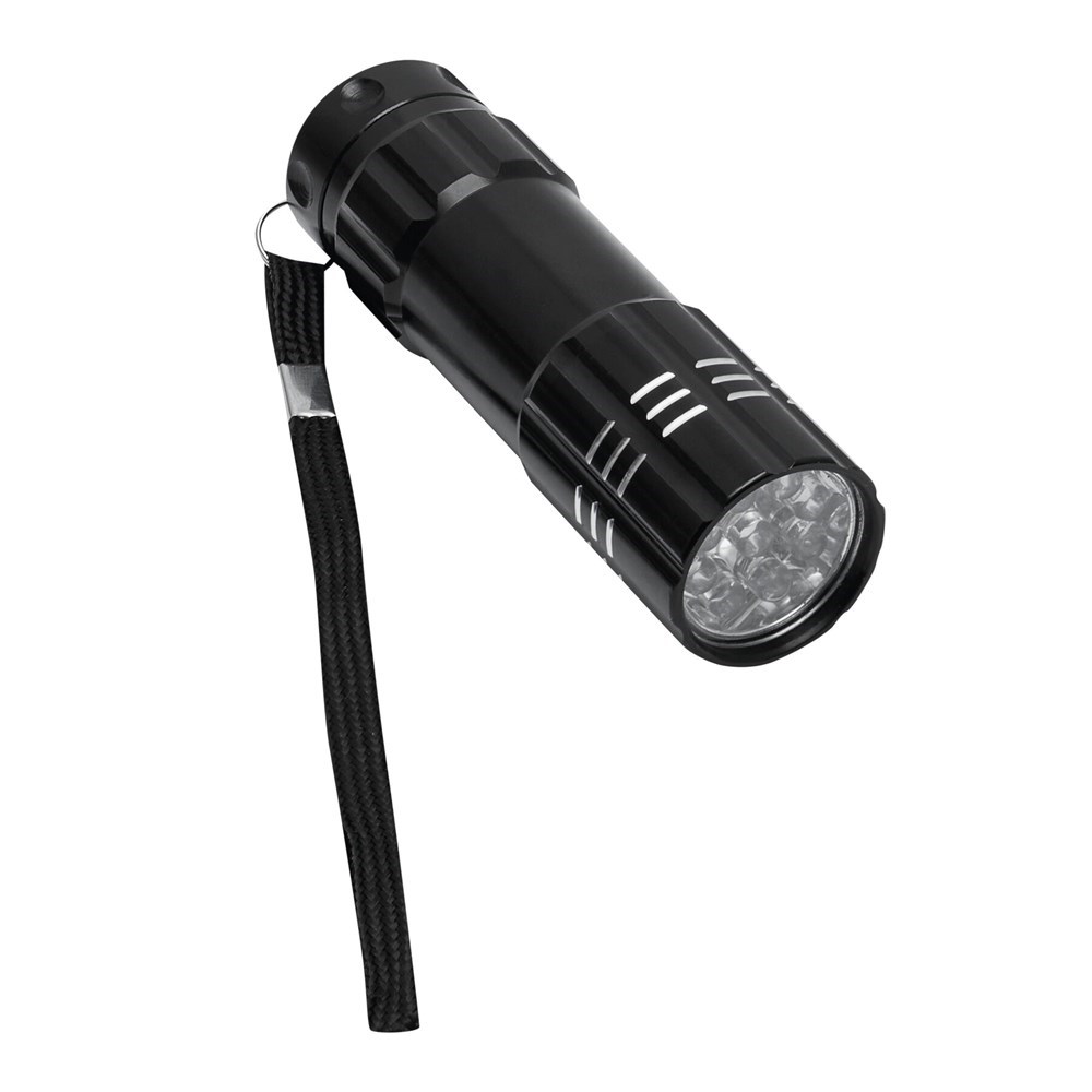 Robuust uitgevoerde LED zaklamp van metaal POWERFUL