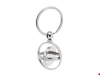 Metalen sleutelhanger TERRA