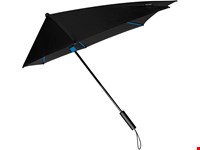 STORMaxi - Arodynamische stormparaplu - Handopening - Windproof -  92 cm - Zwart / Blauw