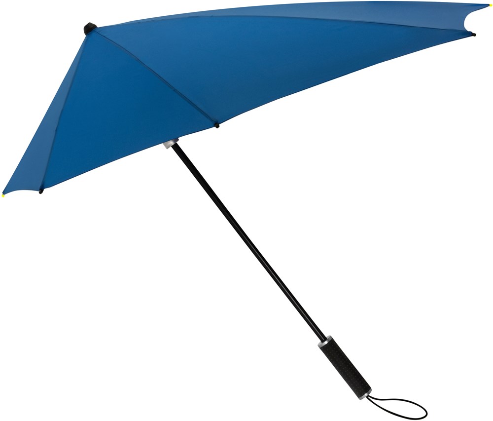 STORMaxi - Arodynamische stormparaplu - Handopening - Windproof -  92 cm - Kobalt blauw