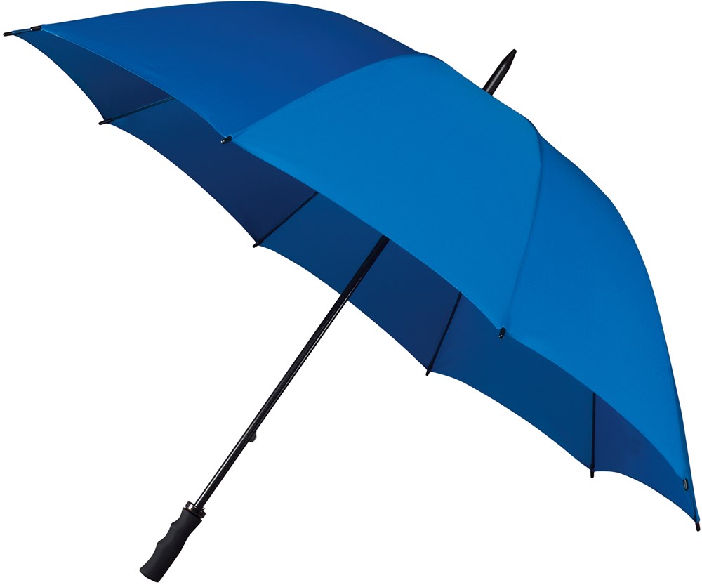 Falcone - Golfparaplu - Handopening - Windproof -  130 cm - Kobalt blauw