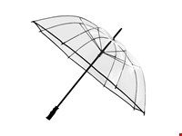 Falconetti - Transparant - Handopening - Windproof -  110 cm - Transparant
