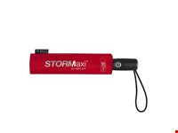 STORMaxi - Arodynamische opvouwbare stormparaplu - Automatisch openen en sluiten - Windproof -  90 cm - Rood