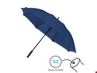 Falcone - Stormparaplu - Automaat - Windproof -  130 cm - Blauw