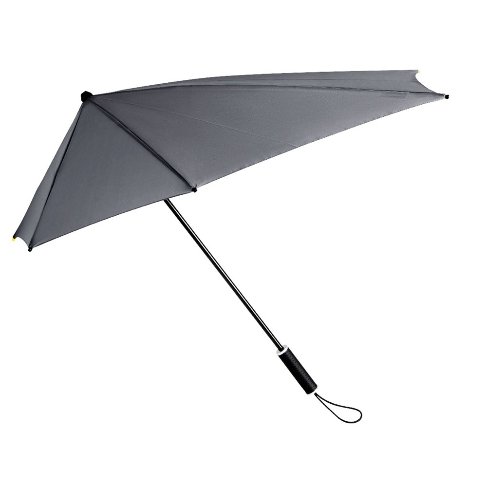 STORMaxi - Arodynamische stormparaplu - Handopening - Windproof -  92 cm - Grijs