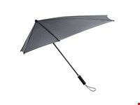 STORMaxi - Arodynamische stormparaplu - Handopening - Windproof -  92 cm - Grijs