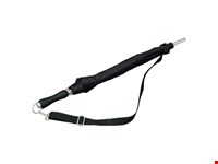 Falcone - Paraplu met schouderband - Handopening - Windproof -  100 cm - Zwart