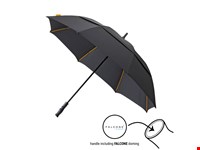 Falcone - Stormparaplu - Automaat - Windproof -  130 cm - Zwart