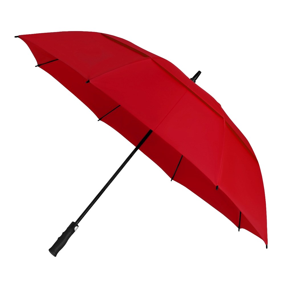 Falcone - Golfparaplu - Automaat - Windproof -  130 cm - Rood