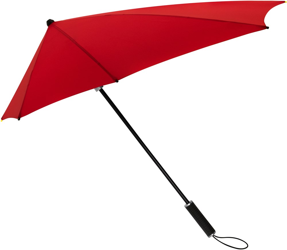 STORMaxi - Arodynamische stormparaplu - Handopening - Windproof -  92 cm - Rood