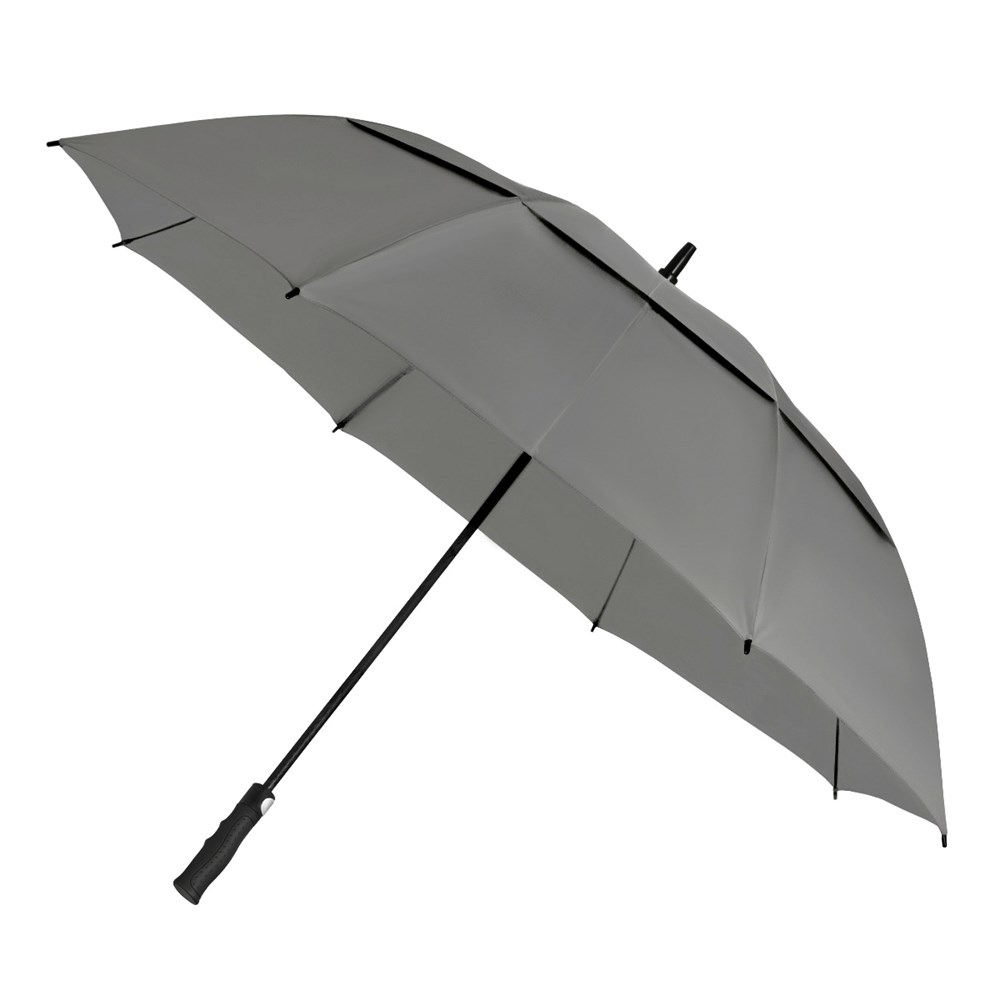 Falcone - Golfparaplu - Automaat - Windproof -  130 cm - Grijs