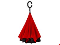 Falconetti - Inside-out - Handopening - Windproof -  105 cm - Zwart / Rood