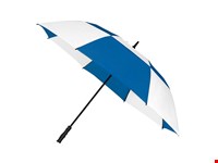 Falcone - Golfparaplu - Automaat - Windproof -  130 cm - Kobalt blauw / Wit