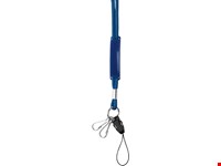 Polyester (300D) keycord met PVC badge Ariel