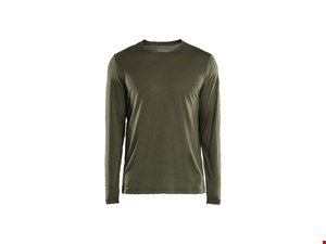 T-shirt lange mouwen merinowol