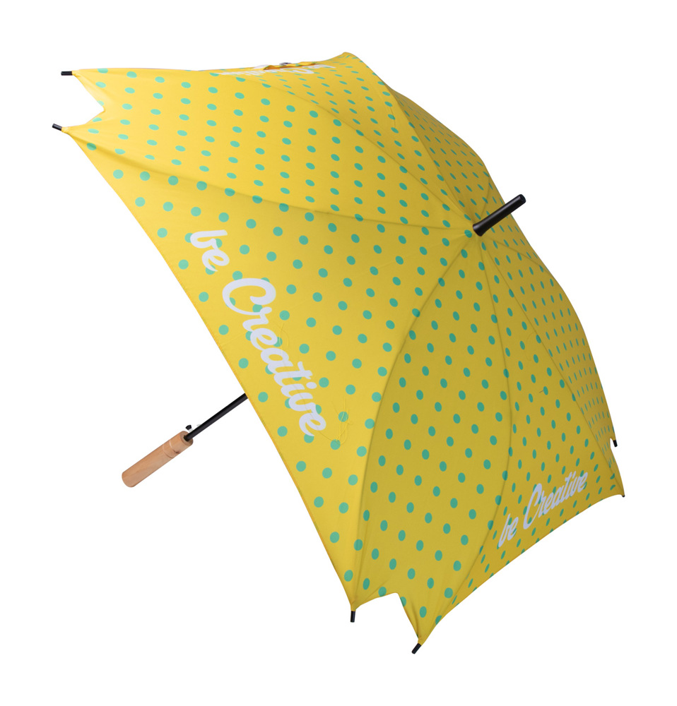 CreaRain Square RPET - custom made paraplu