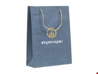 Leaf It Bag gerecycled met jeansvezels (180 g/m²) L
