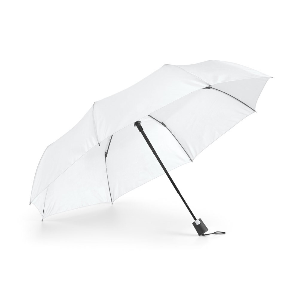 TOMAS. 190T polyester opvouwbare paraplu met automatische opening