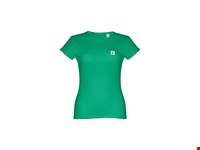 THC SOFIA. Katoenen dames-T-shirt met riem