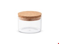 SPICE 380. Fles van borosilicaatglas met deksel van kurk 380 mL