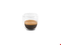 EXPRESSO. Isothermische koffie set van glas met 2 glaasjes