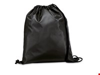 CARNABY. 210D rugzak met zwarte trekkoorden