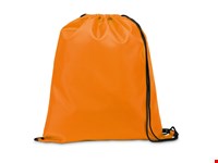 CARNABY. 210D rugzak met zwarte trekkoorden