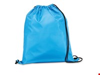 CARNABY. 210D rugzak met zwarte trekkoorden
