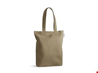 MERIDA. Katoenen (50%), gerecycleerd katoenen (30%) en polyester (20% rPET) tas (220 g/m²)