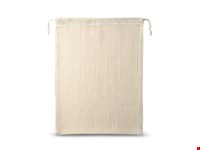 NAPOLI. 100% katoenen tas (120 g/m²) met 100% katoenen mesh aan de voorkant (100 g/m²)