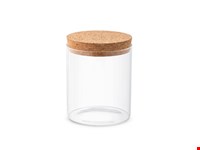SPICE 700. Fles van borosilicaatglas met deksel van kurk 700 mL