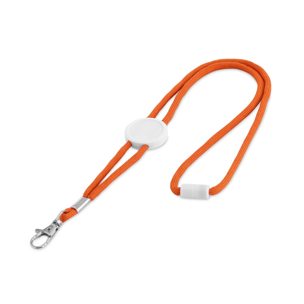 WEAVE. Verstelbare polyester lanyard