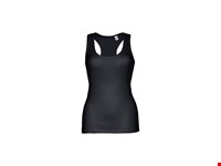 THC TIRANA. Katoenen dames-T-shirt zonder mouwen