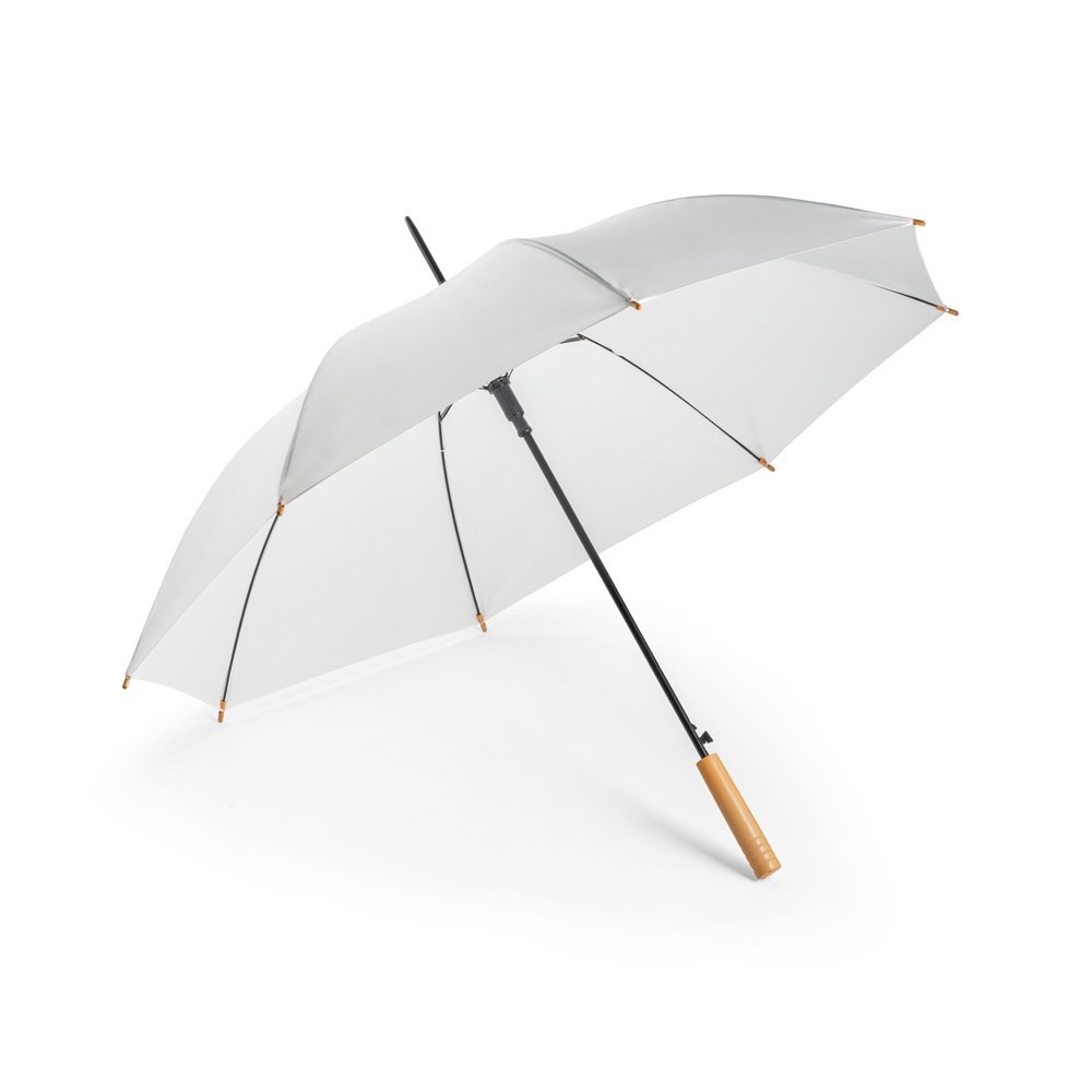 APOLO. Gerecycled polyester (100% rPET) pongee paraplu met automatische opening