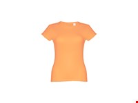 THC SOFIA. Katoenen dames-T-shirt met riem