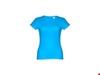 THC SOFIA. Katoenen dames-T-shirt met riem