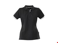 Antreville Polo Pique Dames Zwart XXL