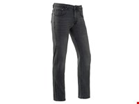 Jason men C45 pant, dark grey stretch denim